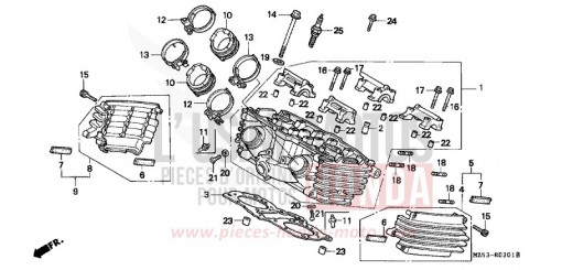 CULASSE (ARRIERE) VF750CS de 1995